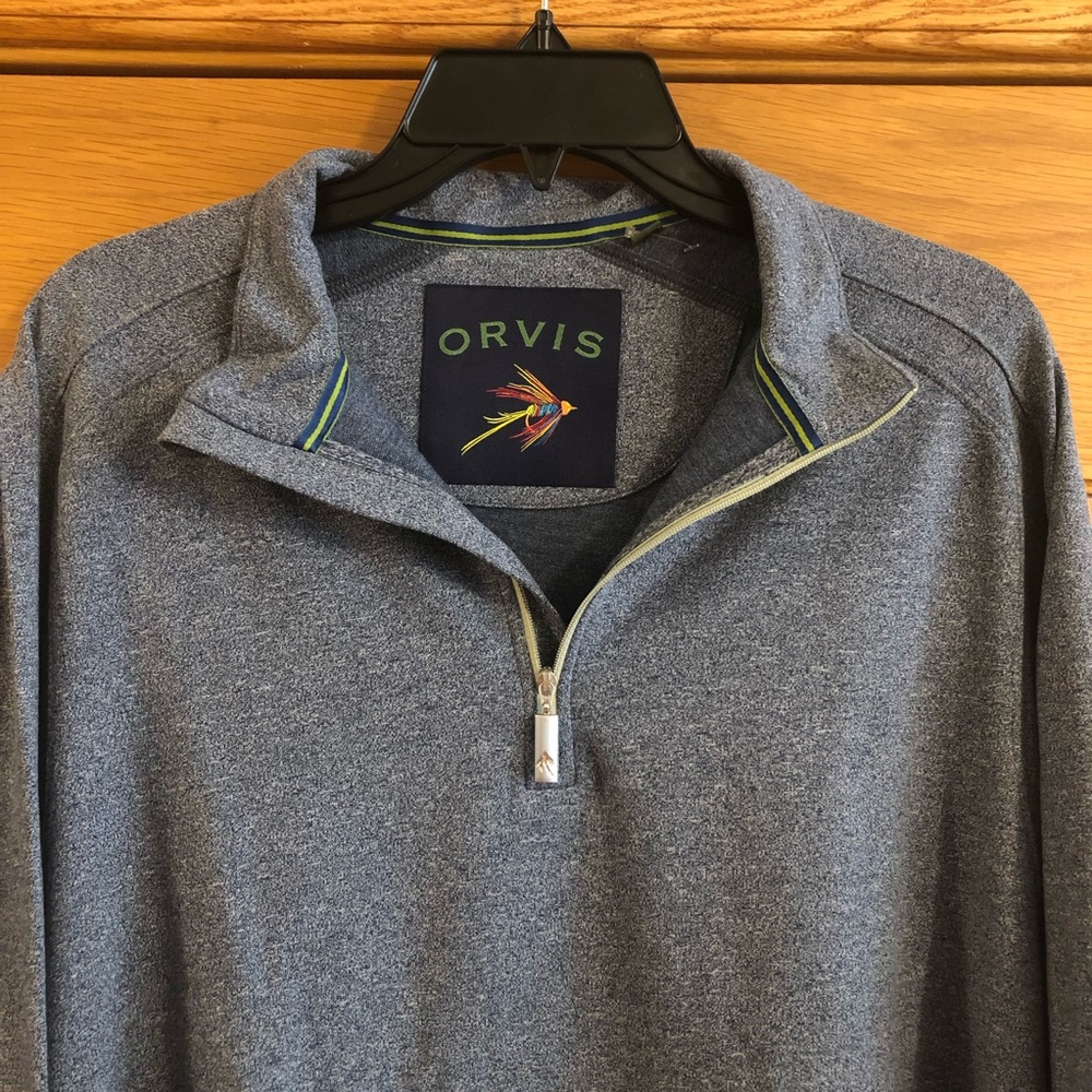 Orvis Performance 1/4 Zip Pullover Sweatshirt, L - image 2